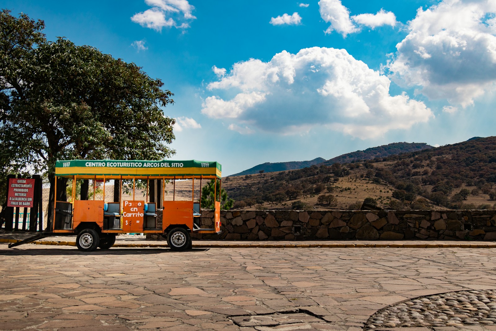 a food truck parked on the side of a road